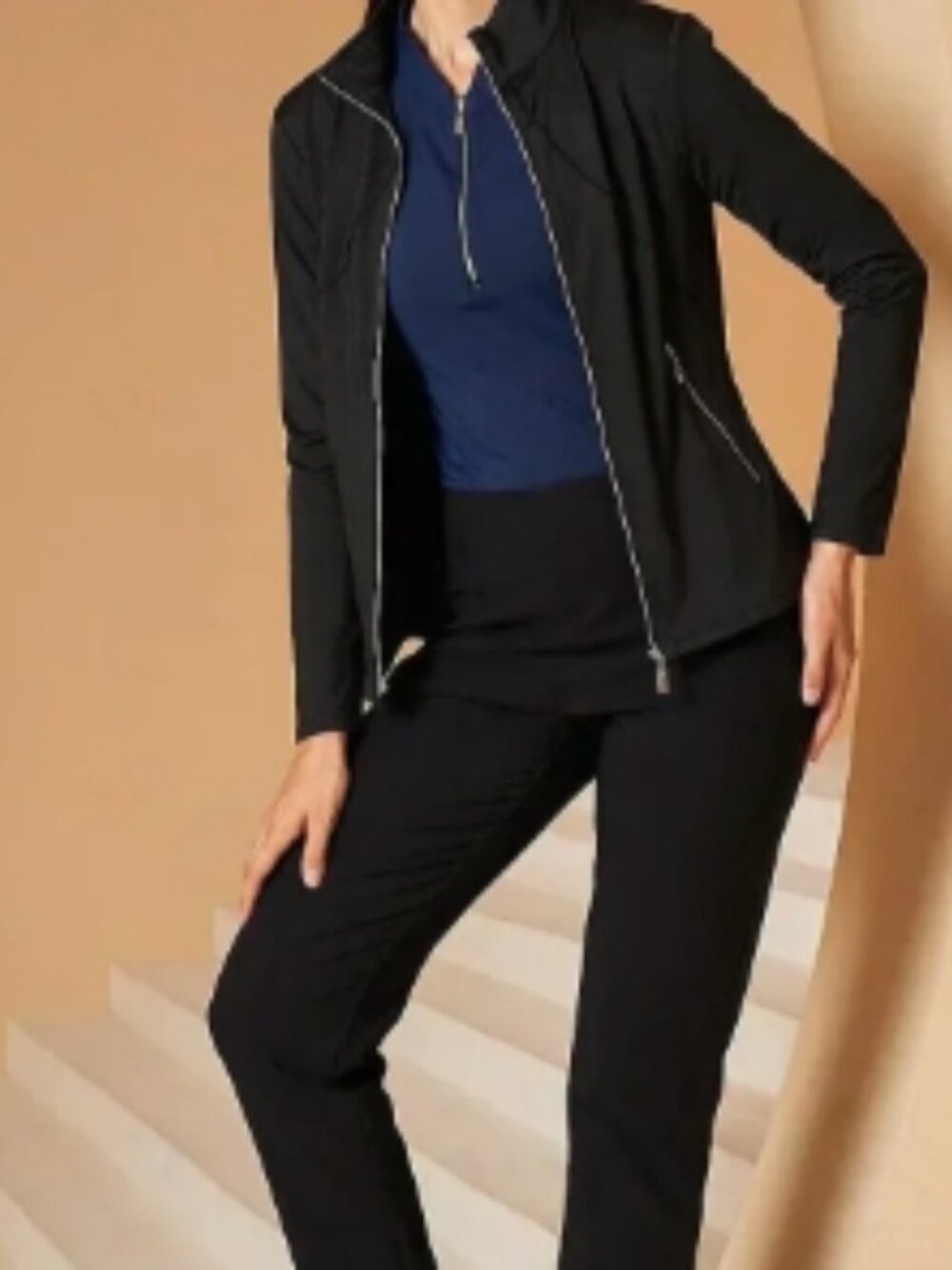 Acegolfs More Than Basic Ruffle Golf Jacket
